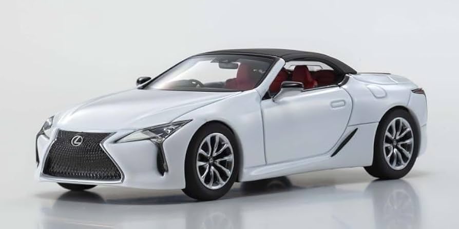 貴重 京商　レクサス コンバーチブル LC500 Amazon | 京商 1/43 レクサス LC500 コンバーチブル ホワイト
